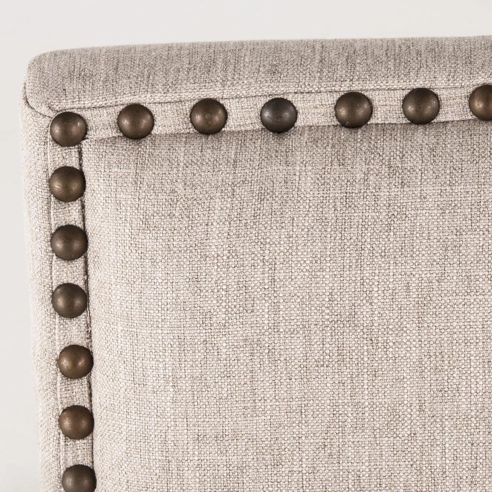 World Interiors Jona Studded Parson's Dining Chair 8 World Interiors Jona Studded Parson's Dining Chair