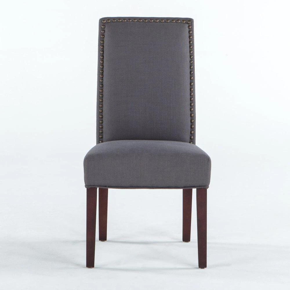 World Interiors Jona Studded Parson's Dining Chair 14 World Interiors Jona Studded Parson's Dining Chair