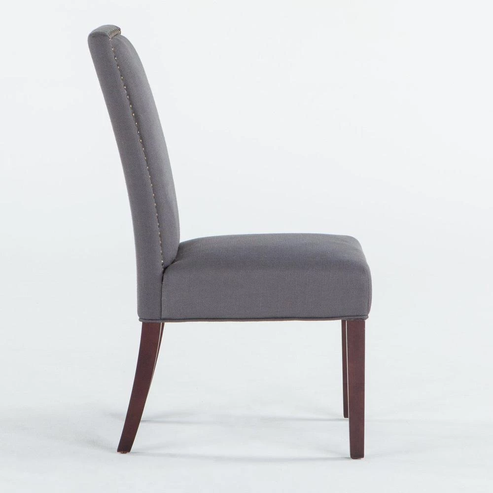 World Interiors Jona Studded Parson's Dining Chair 16 World Interiors Jona Studded Parson's Dining Chair