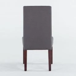 World Interiors Jona Studded Parson's Dining Chair 40 World Interiors Jona Studded Parson's Dining Chair