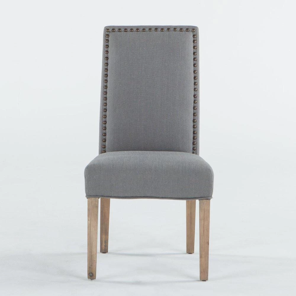 World Interiors Jona Studded Parson's Dining Chair 18 World Interiors Jona Studded Parson's Dining Chair