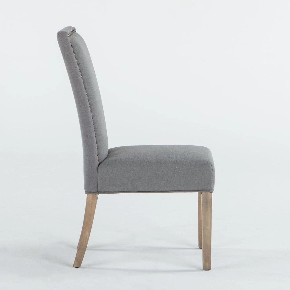 World Interiors Jona Studded Parson's Dining Chair 19 World Interiors Jona Studded Parson's Dining Chair