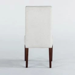 World Interiors Jona Studded Parson's Dining Chair 36 World Interiors Jona Studded Parson's Dining Chair