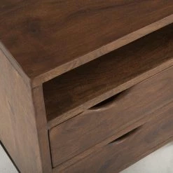 World Interiors Nottingham Modern Nightstand Bedroom